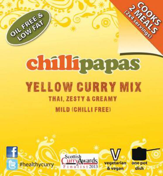 Chilli Papas Yellow Curry Mix 27g