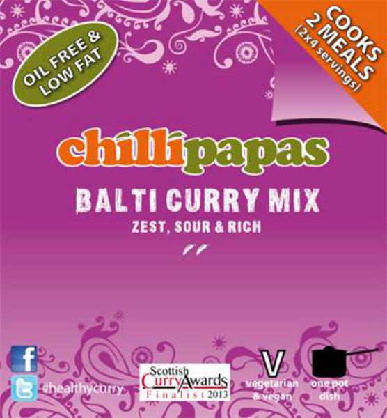 Chilli Papas Balti Curry Mix 26g