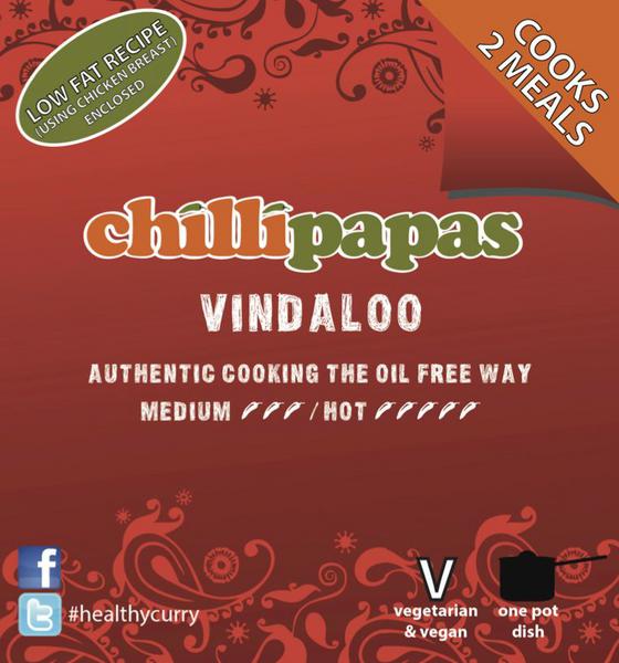 Chilli Papas Medium Hot Vindaloo Curry Mix 34g