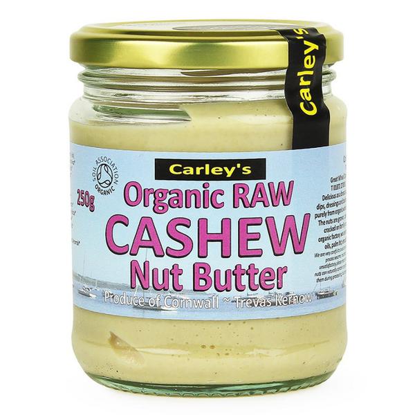 Organic Raw Cashew Nut Butter in 250g from Carley's