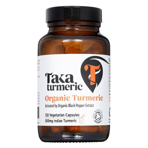 Turmeric and Black Pepper Extract in 120capsules from Taka Turmeric