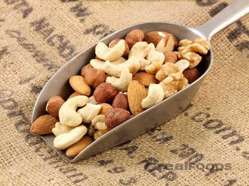 Mixed Nuts 5 Nuts No Gluten Containing Ingredients, ORGANIC