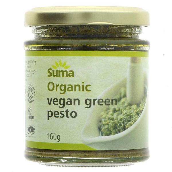 Organic Green Pesto in 160g from Suma