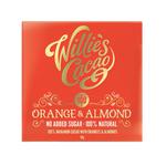 Picture of Orange & Almond Dark Chocolate Bar Vegan