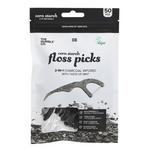 Picture of Charcoal Floss Picks 